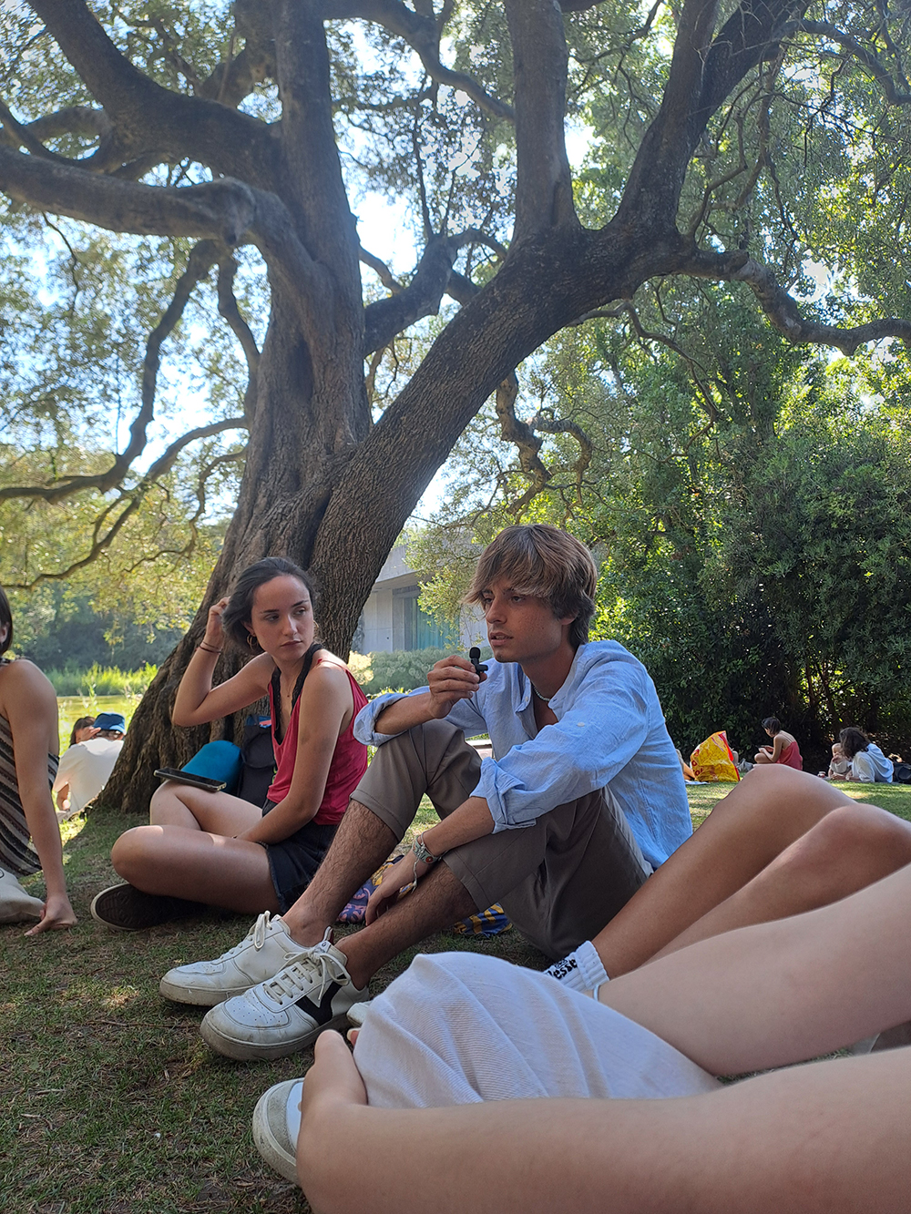 An interview participant shares reflections on volunteering, community impact, and meaningful learning moments experienced through the TDFF–SPIN collaboration. An interview participant shares reflections on volunteering, community impact, and meaningful learning moments experienced through the TDFF–SPIN collaboration.